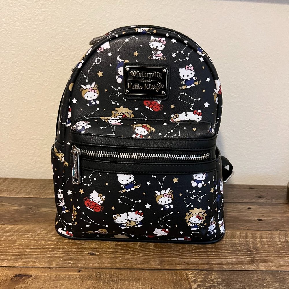 Loungefly Hello Kitty Zodiac Mini Backpack - Picture 2 of 6